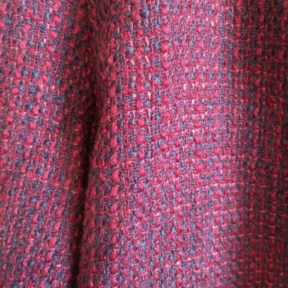 Loft NWOT Tweed Zip Blazer - Picture 7 of 7